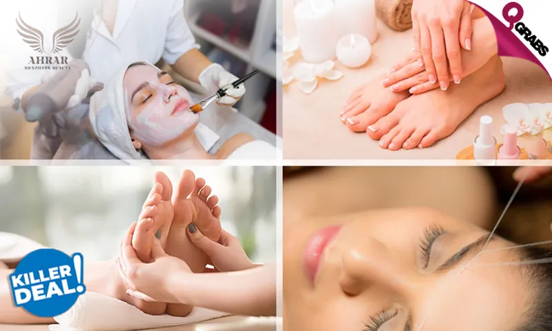 Killer Beauty Deal: Facial, Hair Mask with Regular Blow-Dry, Threading, Massage, Mani-Pedi & More!